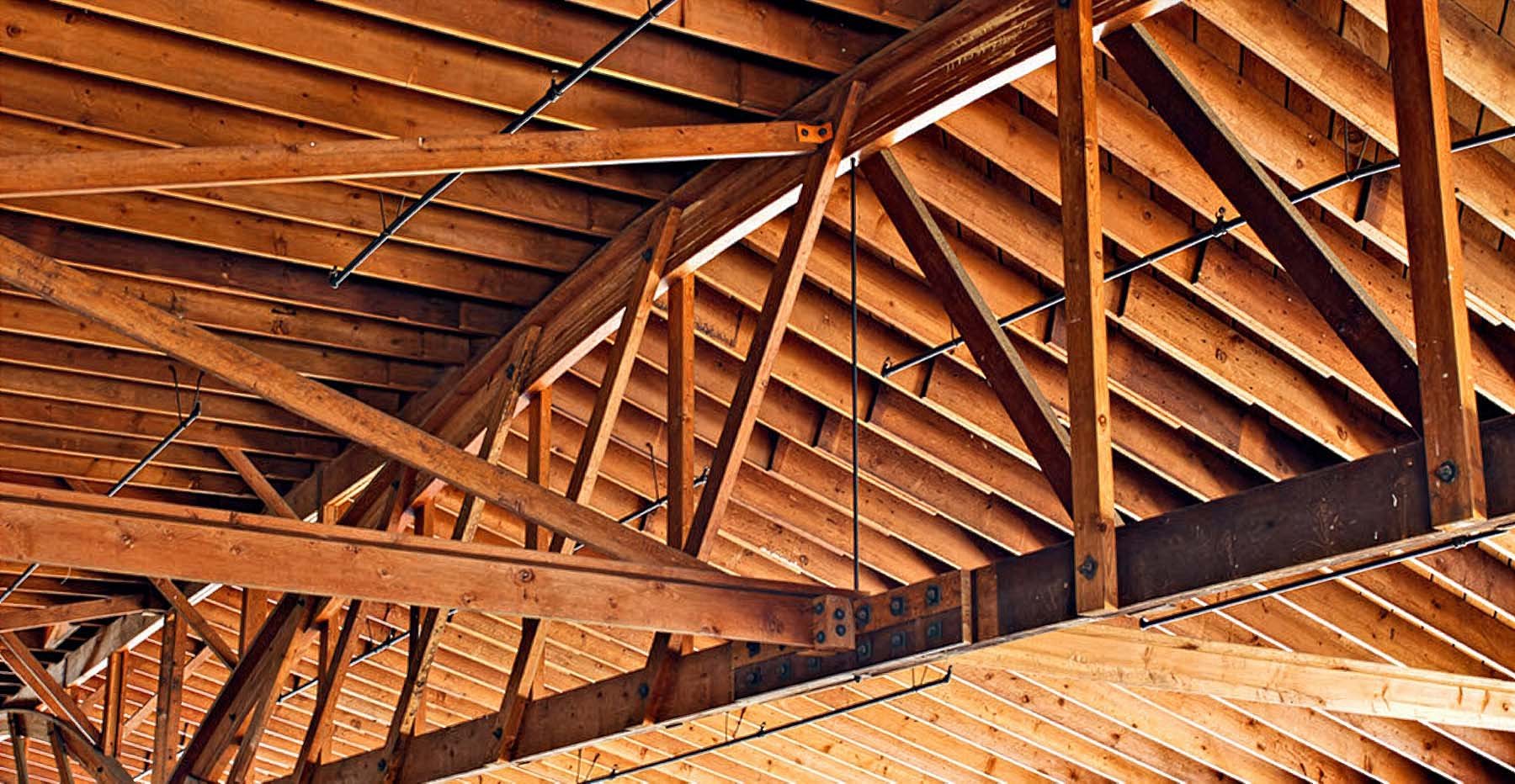 Wood beam restoration project